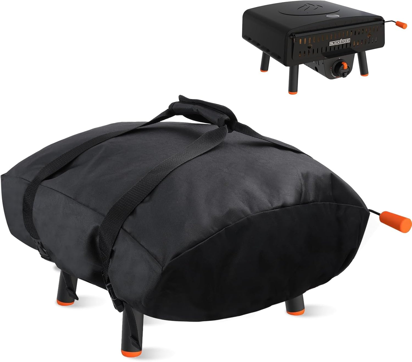 Pizza Oven Carry Case for Blackstone 2238 Leggero Tabletop Pizza Oven, 600D Waterproof Dustproof Blackstone 2238 Pizza Oven Cover/Carry Bag 2 in 1, Outdoor Oven Accessory