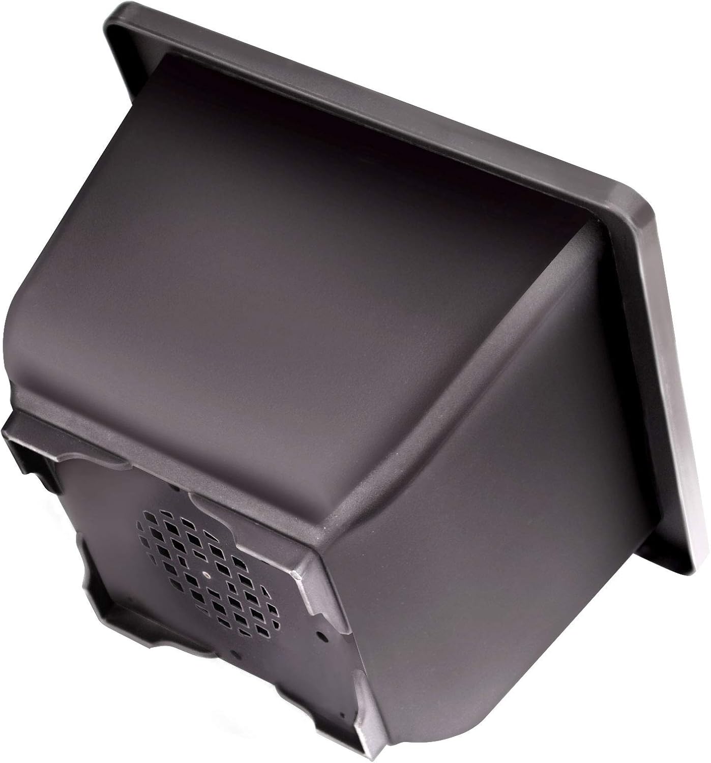 KINJOEK 15 PCS 4.7 Inch Plant Pot, Square Plastic Bonsai Training Pots, Flower Succulent Pots Container for Garden, Indoor, Home Decorative with Square Trays 5.3 Inch