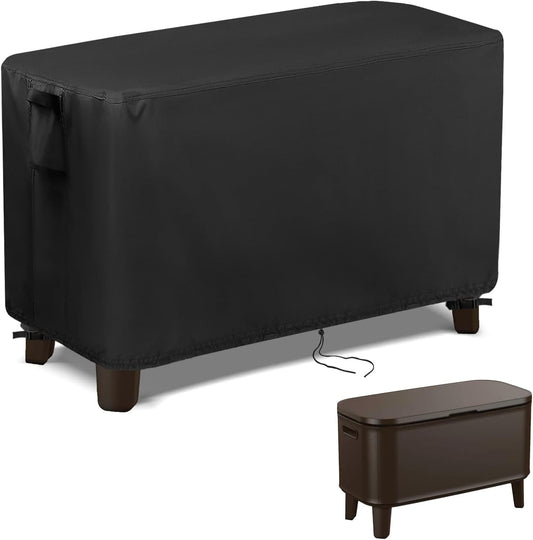 Cooler Cover, Outdoor Tool Chest Cool Cart Cover for Keter 63 Quart Cooler Bevy Bar and Serving Station Table Patio Storage Covers Waterproof