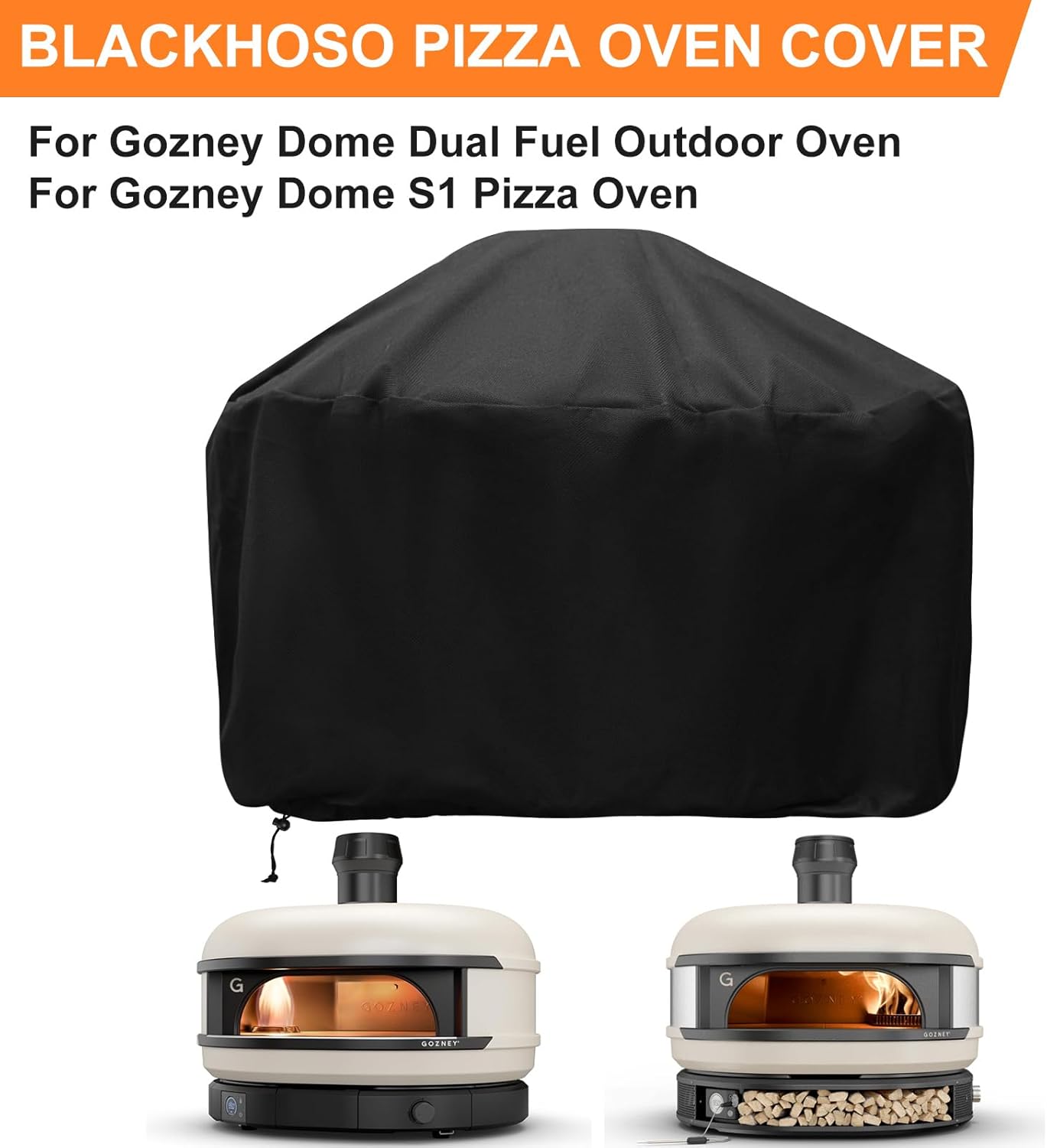 Pizza Oven Cover for Gozney Dome Outdoor Pizza Oven, 600D Waterproof Gozney Dome Pizza Oven Cover, Heavy Duty Cover for Pizza Oven