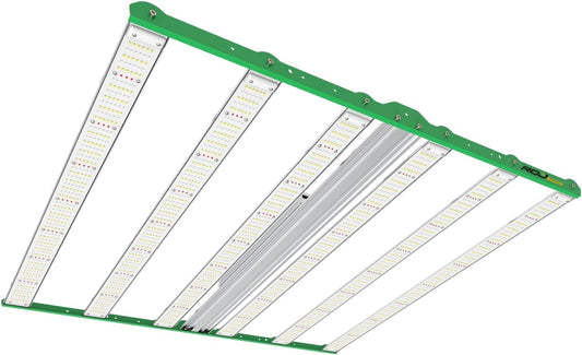 RDJ Bouns 720W LED Grow Light for 4x4/5x5 Grow Tent, Wide Body 6 Bar 100V-277V LM281B+ and EPI Diodes, Full Spectrum, Overall Size 44" x 44", Daisy Chain Dimmable, Perfect for Indoor Garden