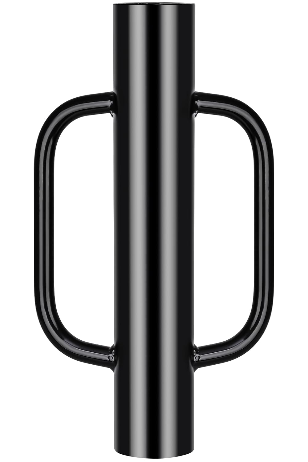Gtongoko 8LB Fence Post Driver with Handles Heavy Duty T Post Driver Post Pounder for T-Posts, U Channel, Metal Post and Sign Post Pole Driver Tool, Black