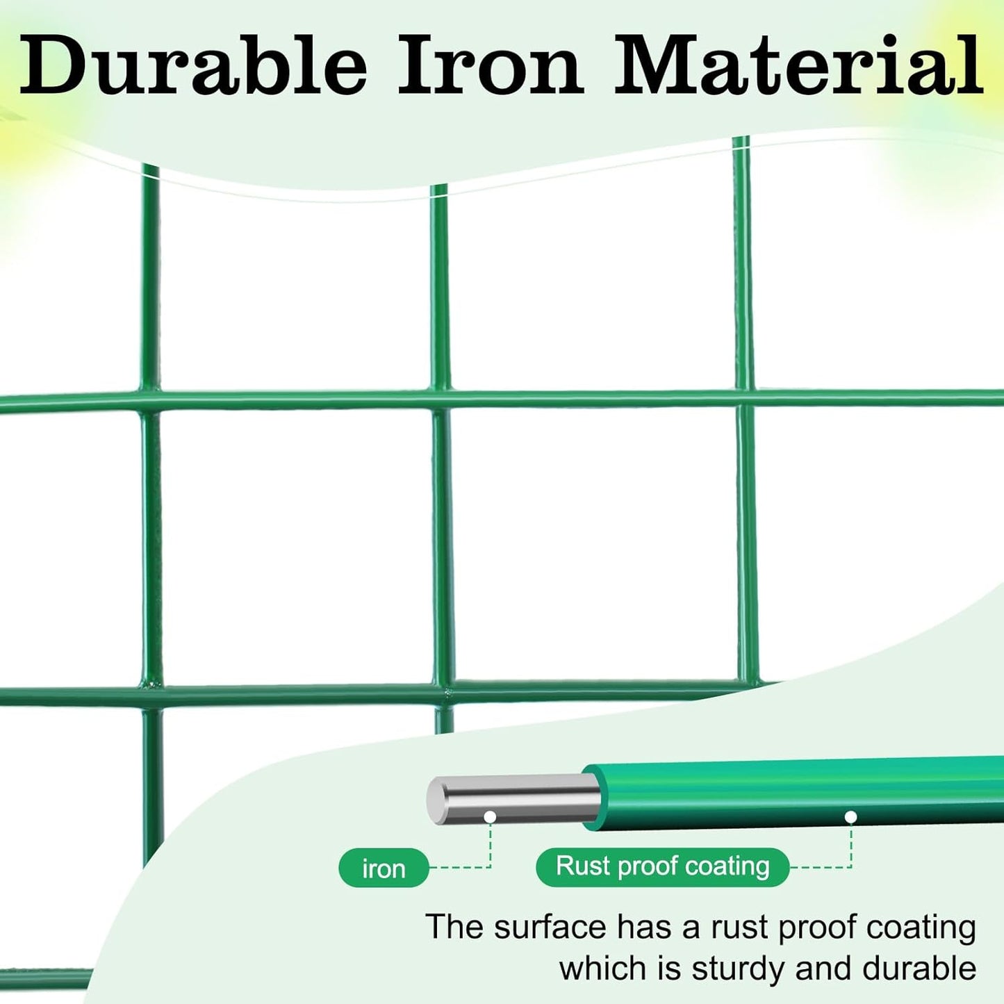 4 Packs Wire Plant Protectors,15.3" X 15.3" Wire Mesh Plant Protector cage,DIY Garden and Vegetable Protectors,Plant Cage to Protect Plants from Animals