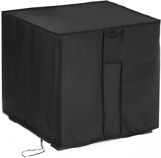 Outdoor Table Cover Square 18 Inch,Patio Table Cover for Keter Ice Cube Beer Cooler Table, Waterproof Outdoor Small Bar Table Furniture Cover - 18 X 18 X 18 Inch