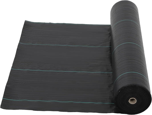 4ft x 250ft Premium Weed Barrier Landscape Fabric, 5oz Heavy Duty, Weed Control Fabric, High Permeability Good for Flower Bed, Driveway Fabric Ground Cover