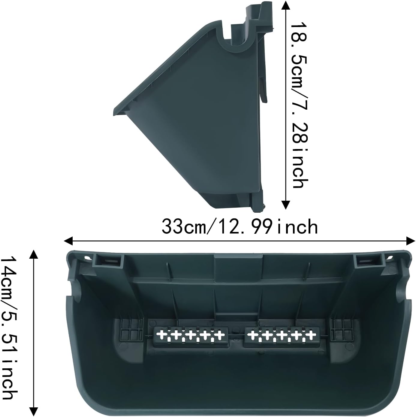 Vertical Wall Planter, Wall-Mounted Living Garden Planter with 16 Plastic Pots Stackable Wall Hanging Flower Pot Clasp Design for Vegetables Flowers (Army Green 16)
