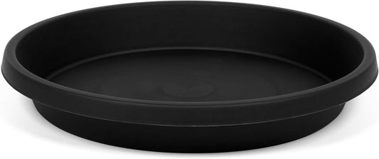 2 Pack Plant Saucer 12 Inch, Heavy Sturdy Plant Trays for Pots, Plant Drip Trays, Plant Water Catcher Tray for Plants, Plastic Plant Saucers for Indoors no Holes