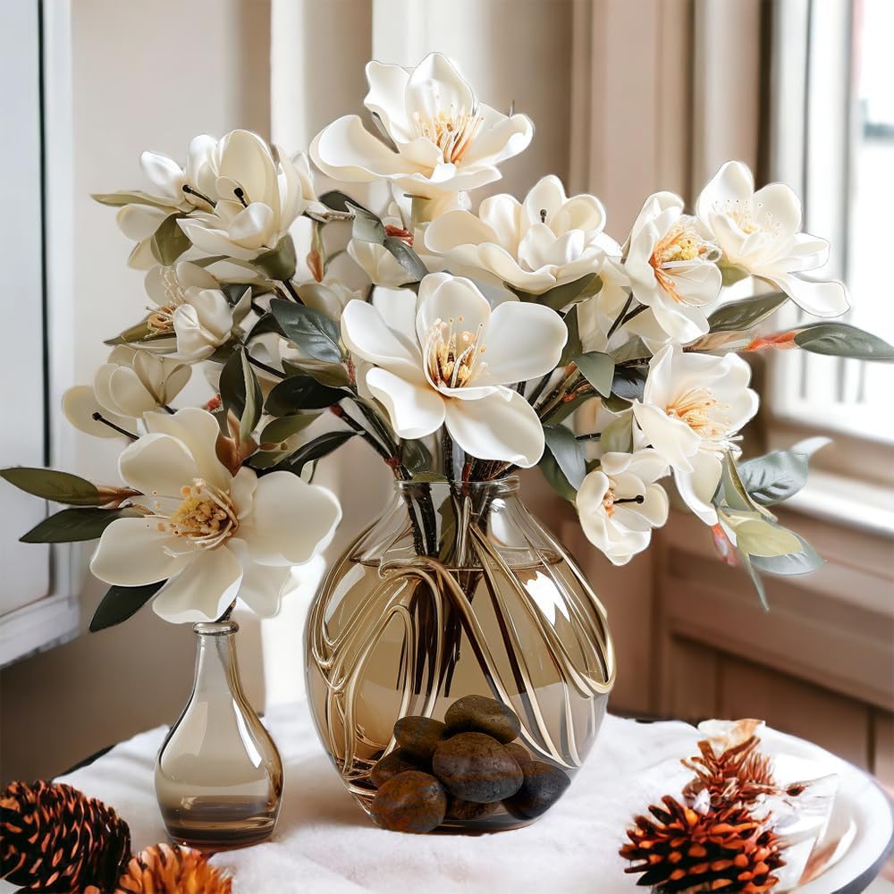 HappyFiller Natural Decorative Pebbles Polished Rocks Stones for Aquarium,Fish Turtle Tank,Outdoor Indoor Plants Top Dressing,Succulents Soil Cover,Garden Landscaping,2 LB,Red Mix,0.8-1.6"