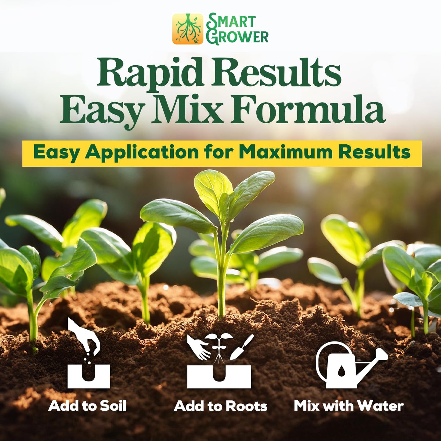 Organic Plant Food with Beneficial Microbes, Fast Acting Vegan Fertilizer for Vegetable Garden, Outdoor & Indoor Plant Fertilizer, Miracle Growth for Plants Concentrated Value 500GR Makes 120 gallons