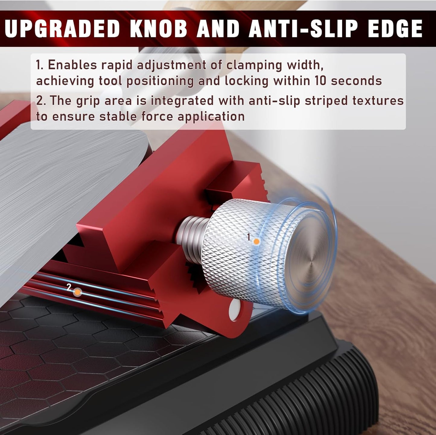 Honing Guide with Whetstone for Woodworking,Sharpening Jig Center Upgraded Honing Tool and Diamond Chisel Sharpening Stone Set Kit for Knife, Short Chisels and Planes, Fine/Coarse Plate, 400/1000/Grit