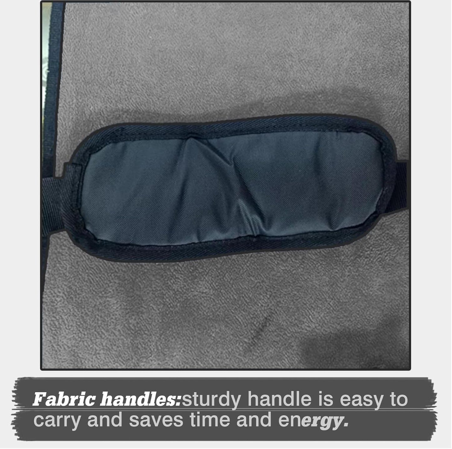 Outdoor Patio Cushion Furniture Organizer Bag Extra Large Storage Duffle Bag 59 inches L x 20 inches W x 27.5 inches H with Shoulder Strap and Handles, Big Foldable Duffle Bag