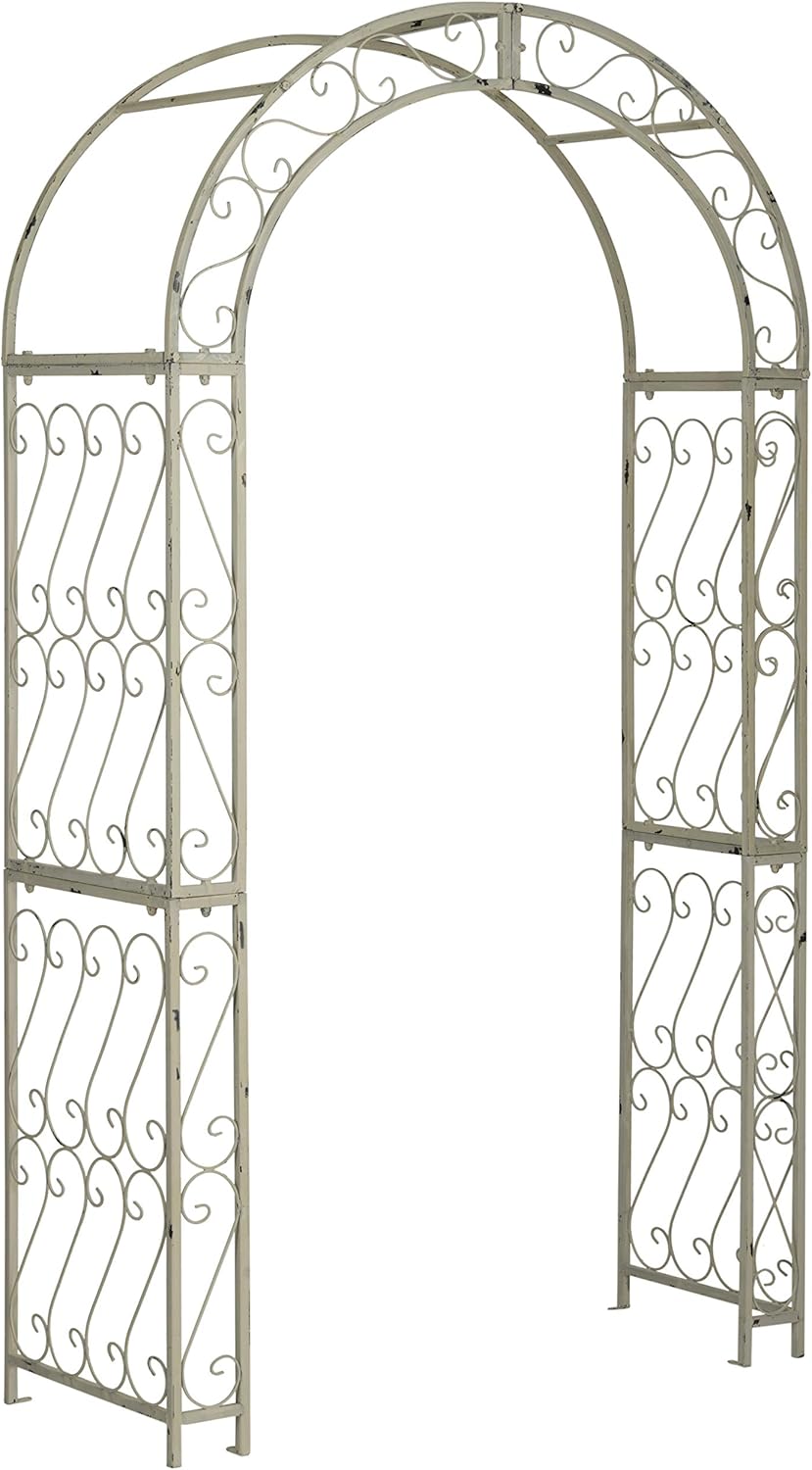 Safavieh Outdoor Collection Pagan Antique White Arch