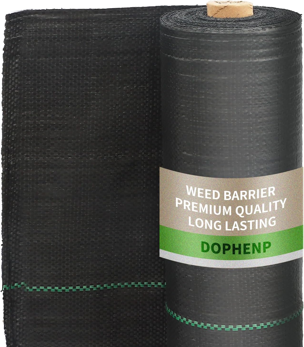 3x100ft 3.2OZ,Weed Barrier Landscape Fabric Heavy Duty, Woven Weed Control Fabric, High Permeability Good for Flower Bed, Geotextile Fabric Underlayment, Driveway (3.2ft*32ft)