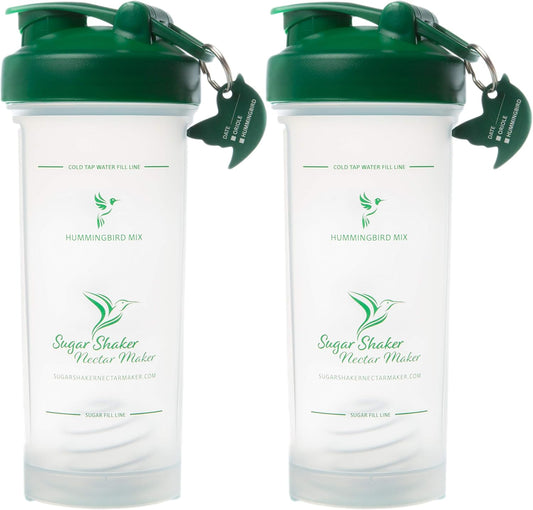 Hummingbird Nectar Easy Mix Bottle for Filling Hummingbird Feeders and Oriole Feeders Quickly | Powder Nectar Mix Hummingbird Food Has Never Been Easier | Buy 2 and Save $5