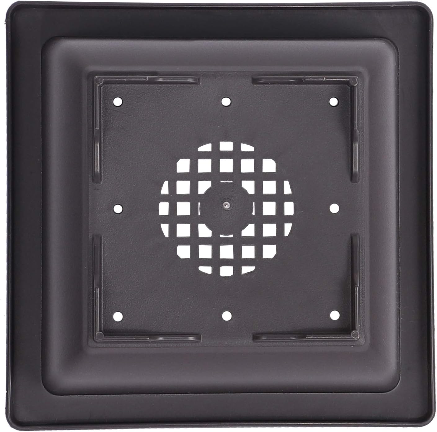 KINJOEK 15 PCS 6.7 Inch Plant Pot, Square Plastic Bonsai Training Pots, Flower Succulent Pots Container for Garden, Indoor, Home Decorative