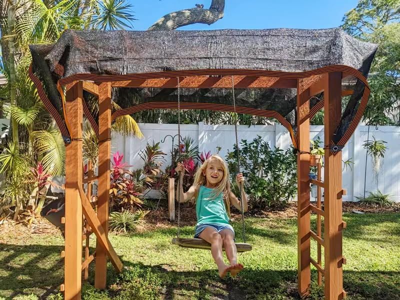 QLOFEI Shade Cloth - for Plants Greenhouse, 70% Sunblock Shade Sails -for Outdoor Garden Pergola Patio Lawn Sun Shade Cloths for Kennel Chicken Coop Easier to Hang Plant Shade Net Cover