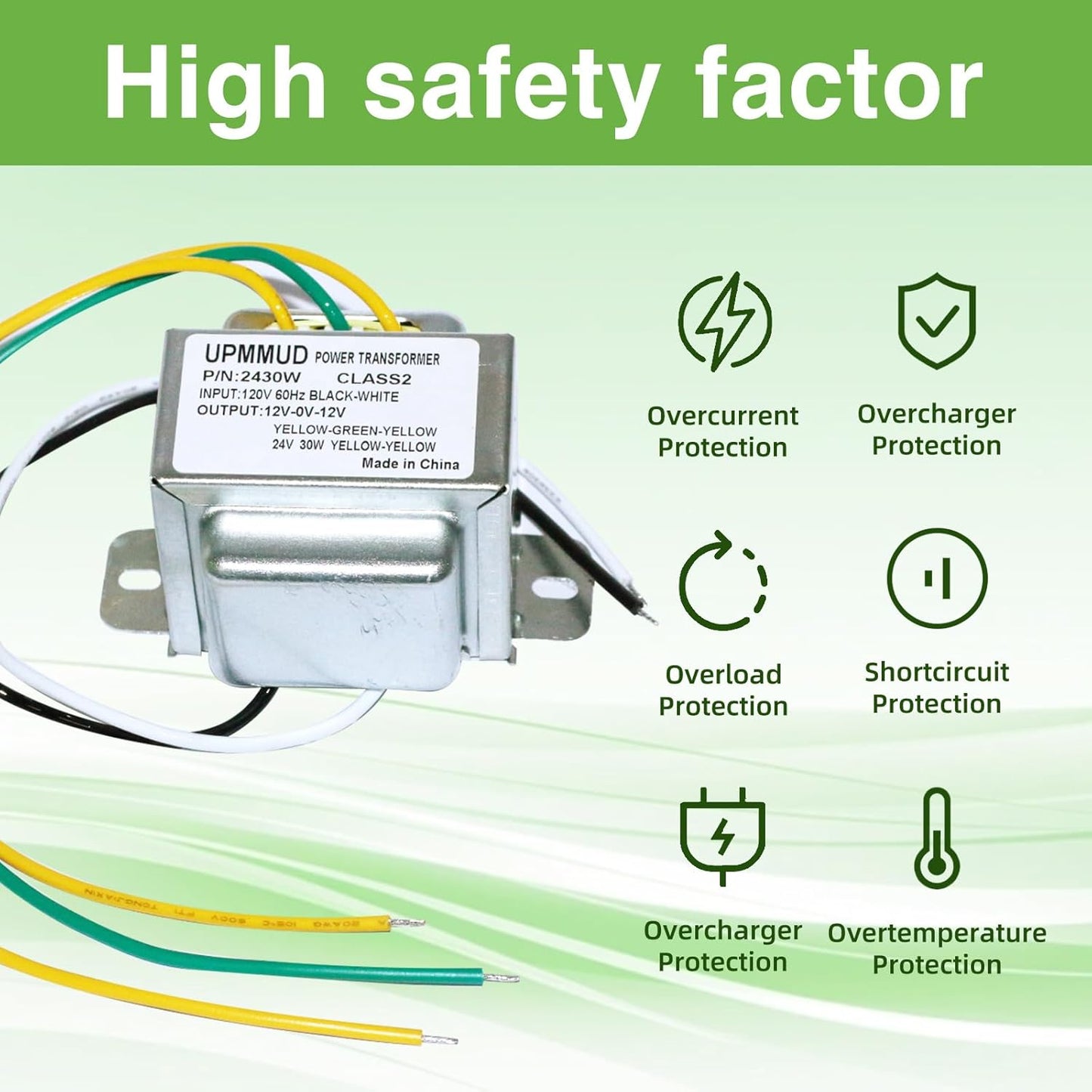 Sprinklers 468000 、154628 Controller and Monitoring System 24VACTransformer Compatible Hunter Irritrol Rain Dial Bird ESP4MIXFMR ESP4Mi ESP4MEi
