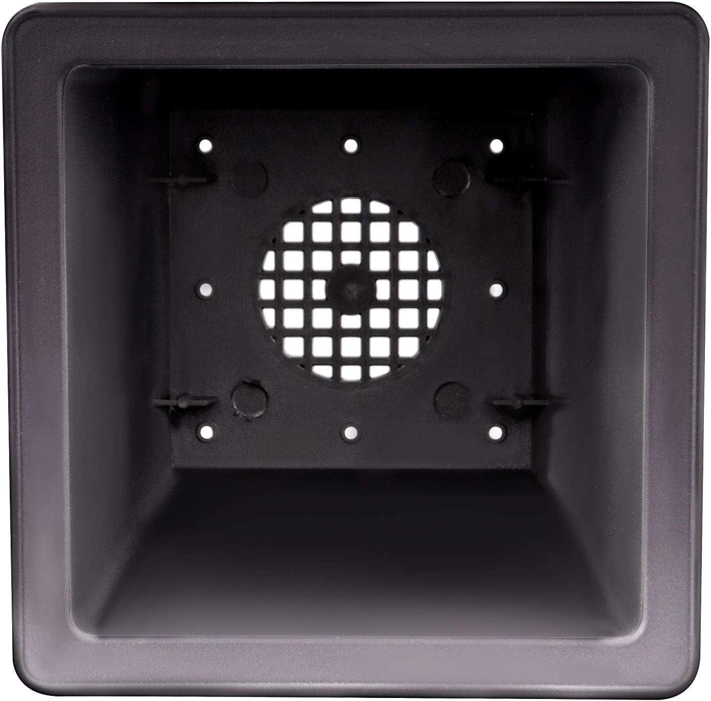 KINJOEK 15 PCS 5.1 Inch Plant Pot, Square Plastic Bonsai Training Pots, Flower Succulent Pots Container for Garden, Indoor, Home Decorative