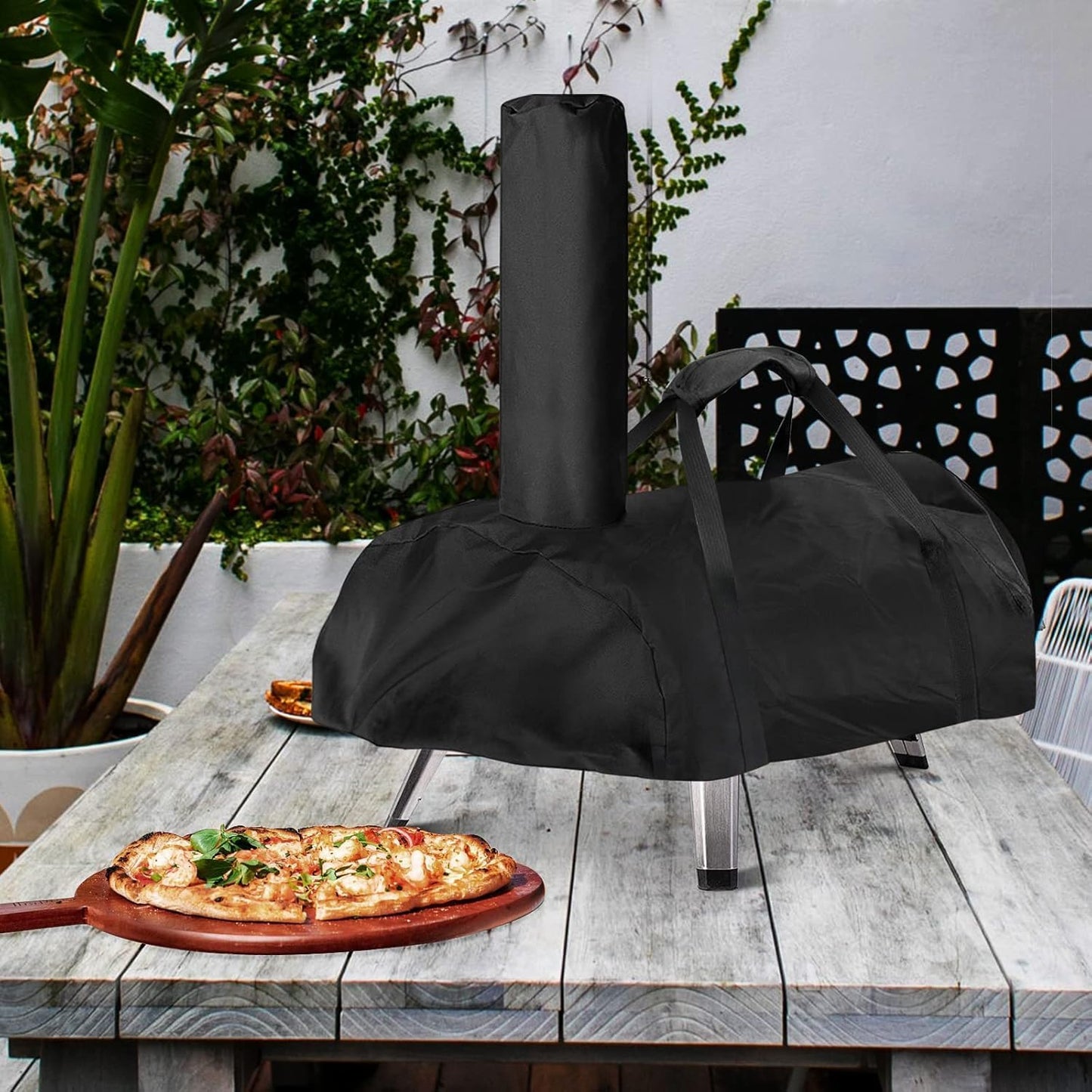 Pizza Oven Cover for BIG HORN 16,TwoPone Waterproof Pizza Oven Accessories Carry Cover for Outdoor