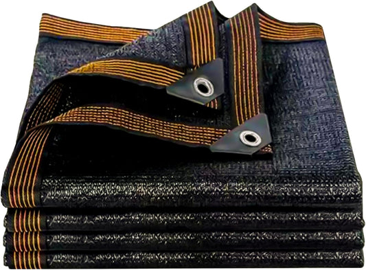 Shade Cloth, 90% Sunblock Net for Garden Patio, Shade Neting for Plants Greenhouse Outdoor Pergola Lawn, Easier to Hang Sun Cover for Kennel Chicken Coop