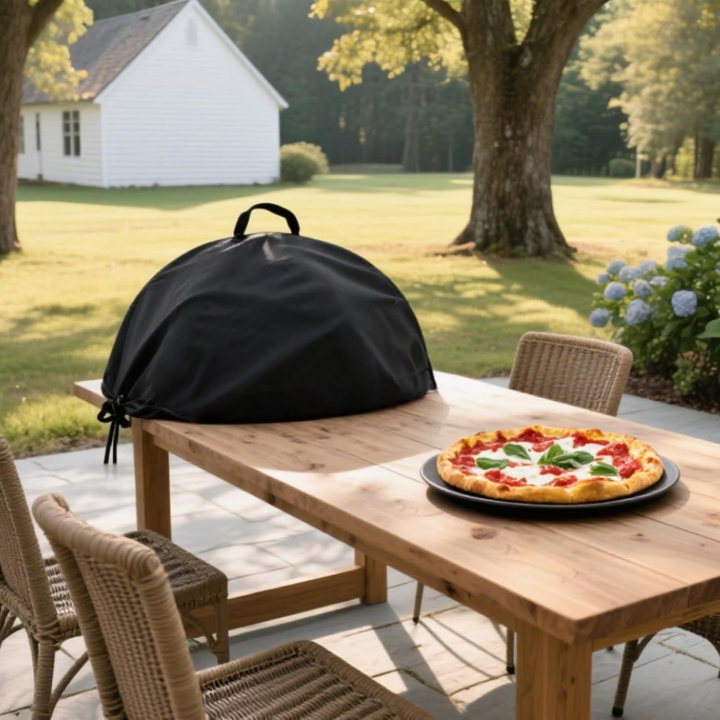 Pizza Oven Cover for HeatGuard Pro Geras 18,TwoPone Waterproof Pizza Oven Accessories Carry Cover for Outdoor