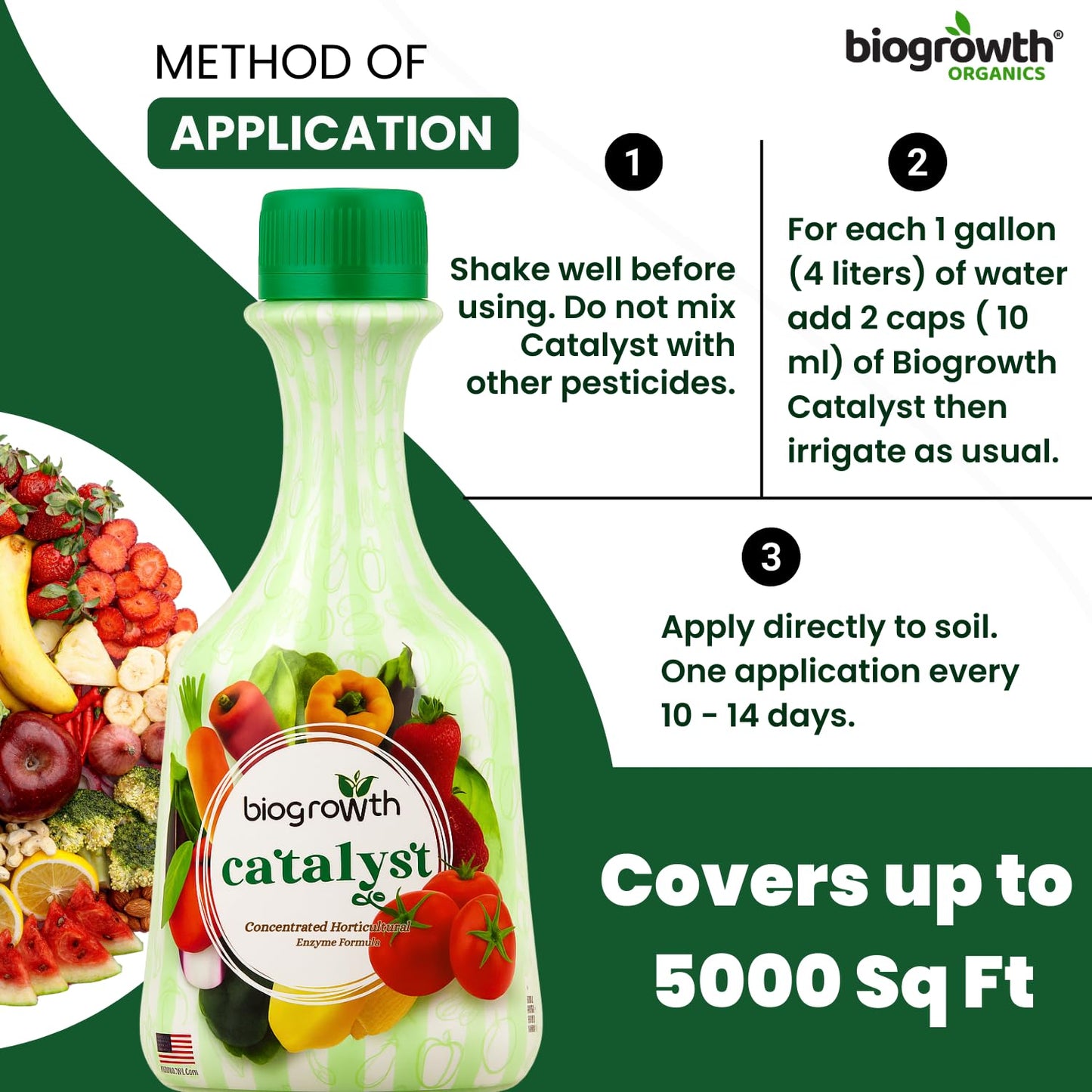 Concentrated Liquid Enzyme-Based Organic Plant Food(8.45oz) Organic Plant Food & Gardening Fertilizer-Enhances Root Development Ideal for Indoor & Outdoor Plants & Vegetables(1-0-1)