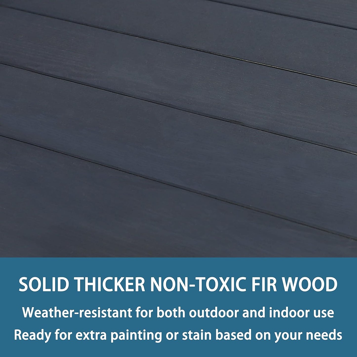 MUPATER Potting Bench Garden Table for Outdoors with Removable Stainless Sink, Planting Work Bench with Storage Shelves and Drawer, Grey