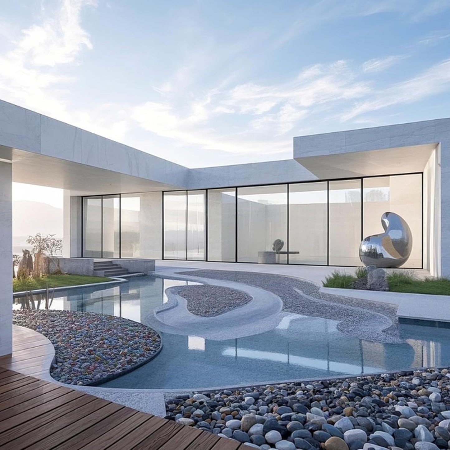 Large Pebbles for Plants, 5lbs Colorful Pebbles 2-3 Inch Decorative River Rocks for Indoor Planters, High Polished Stones for Vase Filler Fish Tank Landscaping Garden