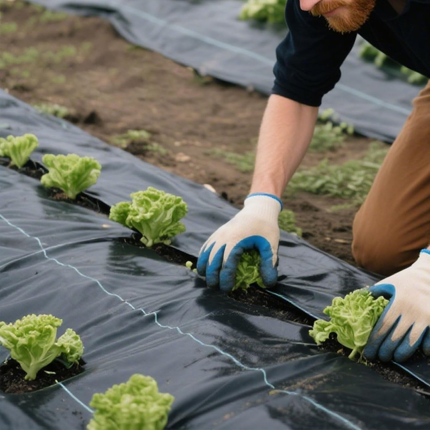 6FT X 330 FT Weed Barrier Landscape Fabric Heavy Duty,3.2 OZ Premium Garden Weed Blocker Fabric for Weed Control, Plastic Ground Cover with Woven Weed Cloth,Durable Landscaping Fabric