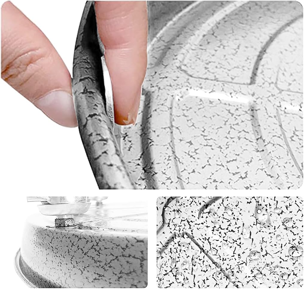 Plant Caddy with Wheels, Heavy Duty Plant Stand with Universal Wheels (18 inch, Silver)