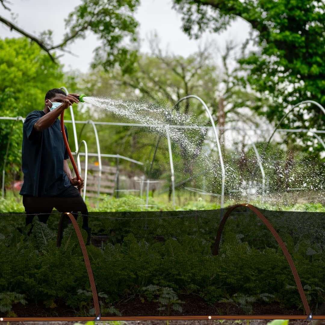 Shade Cloth - for Plants Greenhouse, 70% Sunblock Shade Sails for Outdoor Garden Pergola Patio Lawn, Sun Protection Neting Cover for Kennel Chicken Coop Easier to Hang Plant Cover