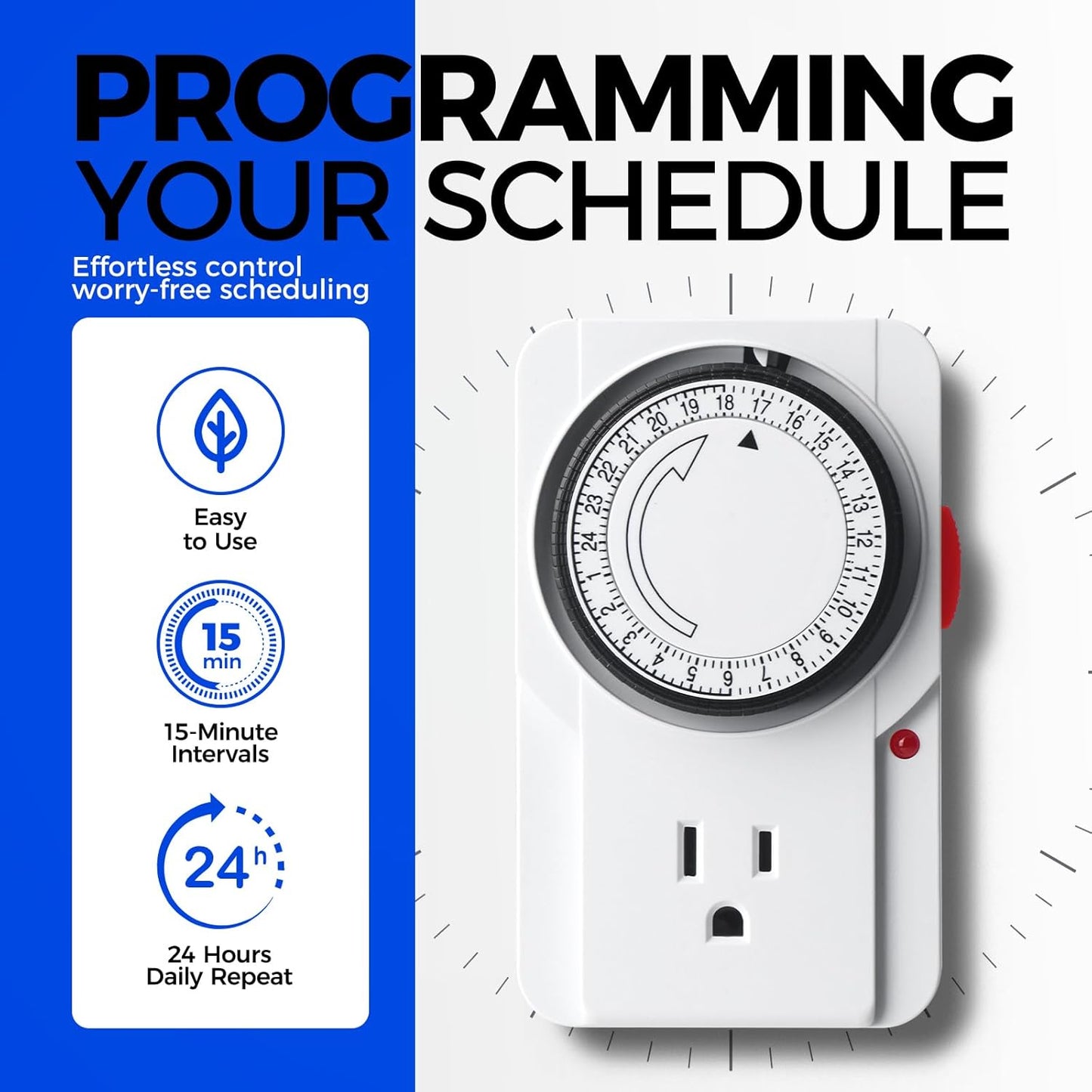 Barrina CX5 Plant Stand with Grow Lights for Indoor Plants, 4-Tier Plant Shelf with T8 3FT 30W(Per Light) Full Spectrum Grow Light for Seed Starting, Succulent, Settable Timer Socket 35.4"x13.8"x59"