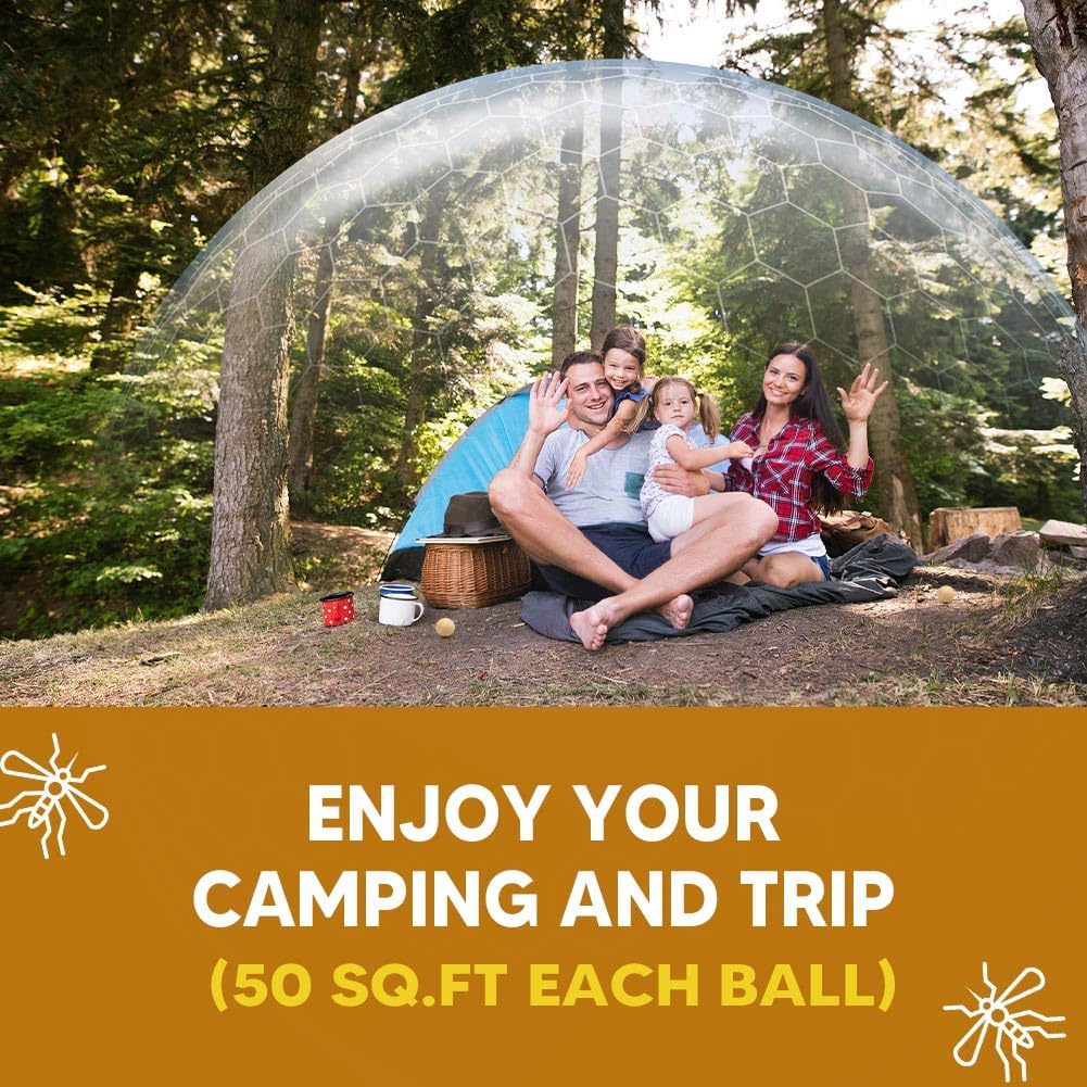 Mosquito Repellent for Patio, Indoor Mosquito Repellent Balls, Mosquito Control for Garage, Outdoor Yard Mosquitoes Deterrent, Mosquitoes Repellant for Room, Keep Mosquito Away for Travel-8P