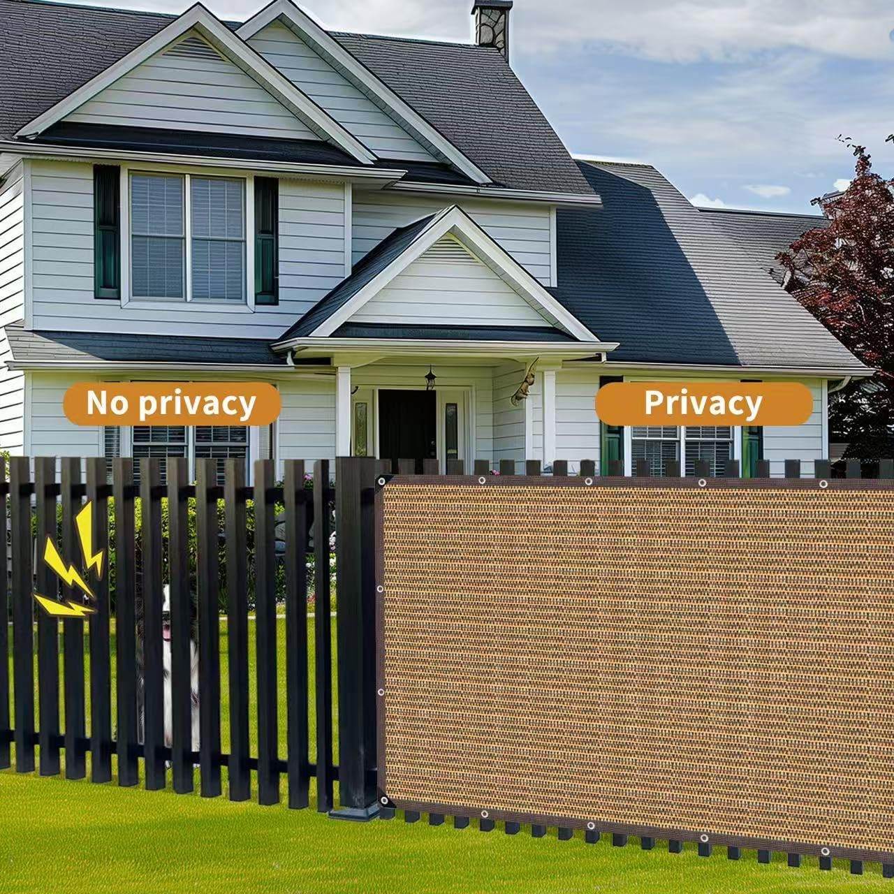 80% Shade Cloth -3x20FT Sunblock Net with Grommet,Lightweight and Durable UV Protection,Shade Cloth for Garden Patio Pergola Balcony Plants Greenhouse Dog Kennel Chicken Coop Outdoor