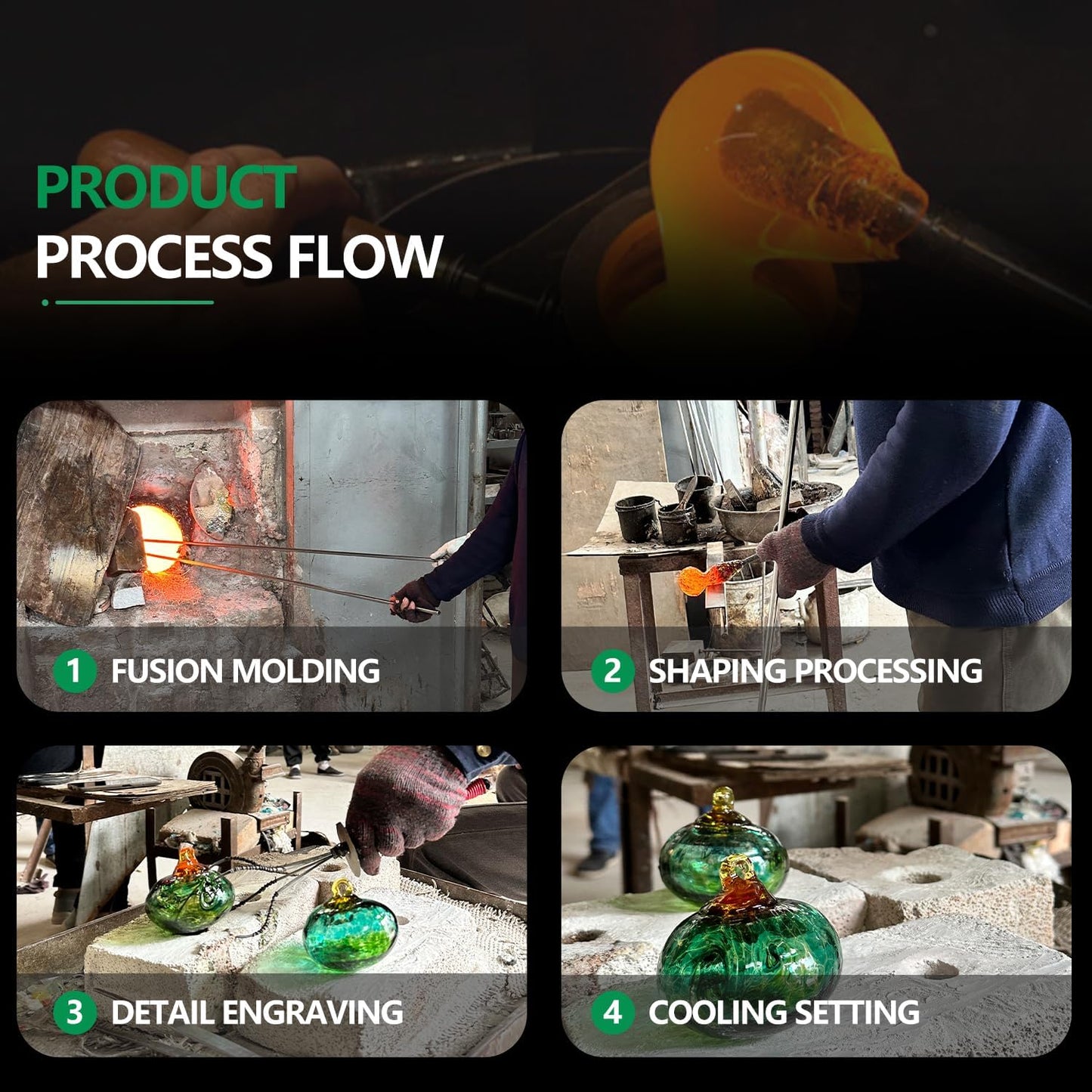 Set 3 Small Blown Glass Hummingbird Feeders for Outdoors Hanging with 2 Flower Feeding Ports Glass Humming Bird Feeders Garden Decor for Outside