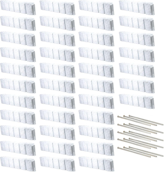 Beuta Landscape Edging | Garden Edging Border | Faux Stone Block XL for Lawn Edging, Flower Beds & Yard Edging – 40 Pack | Each Section Has 6 Blocks 48" L x 4" W x 9.5" H | 120 Spikes | Limewash