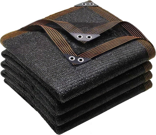 winemana Black Shade Cloth 40%, 5x20 FT Mesh Tarp - Garden Shade for Greenhouse, Patio, Vegetables, Plants Cover and Chicken Coops, Sun Shade Net for Outdoor Protection with Reinforced Grommets