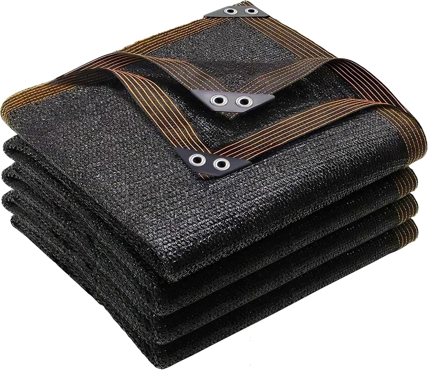 winemana Black Shade Cloth 50%, 5x20 FT Mesh Tarp - Garden Shade for Greenhouse, Patio, Vegetables, Plants Cover and Chicken Coops, Sun Shade Net for Outdoor Protection with Reinforced Grommets