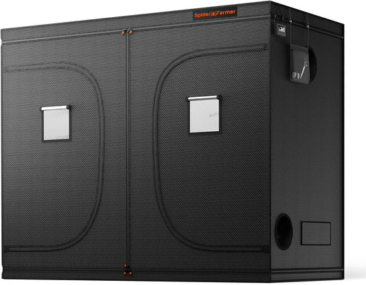 Spider Farmer 10x5 Grow Tent Pro-Grade, 120"x60"x80", with Observation Window and Floor Tray, 1680D Thicken Mylar Canvas, 10x5x6.6 for Indoor Hydroponic Growing for SF7000, SE7000, G7000