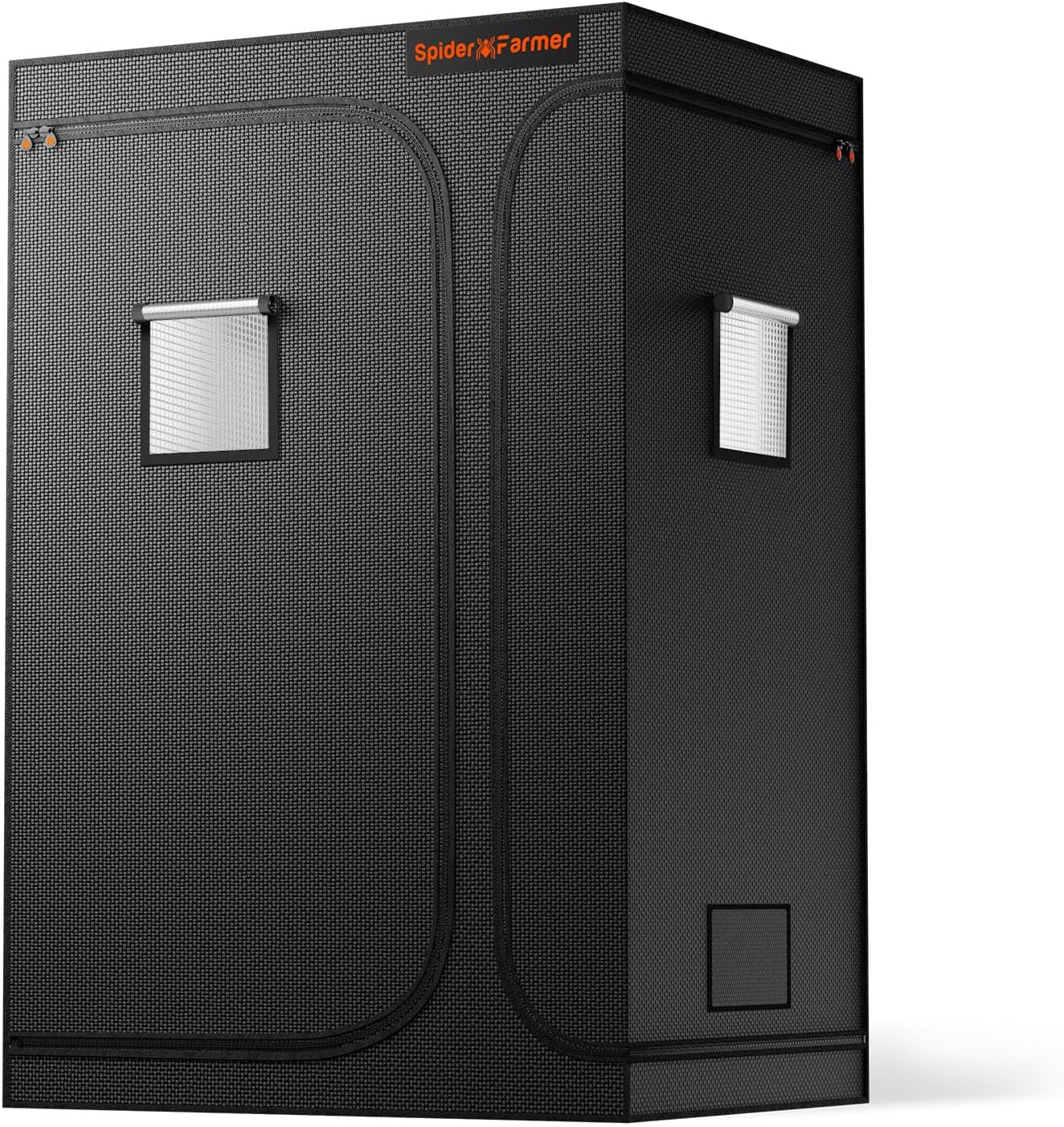 Spider Farmer 2 in 1 4x3 Grow Tent Pro-Grade, 48"x36"x72", with Observation Window and Floor Tray, 1680D Thicken Mylar Canvas, 4x3x6 for Indoor Hydroponic Growing for SF2000Pro, SE3000, G3000