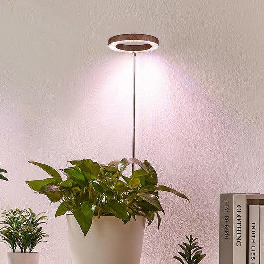 yadoker Plant Grow Light, LED Growing Light Full Spectrum for Indoor Plants,Height Adjustable, Automatic Timer, 5V Low Safe Voltage,Idea for Small Plants