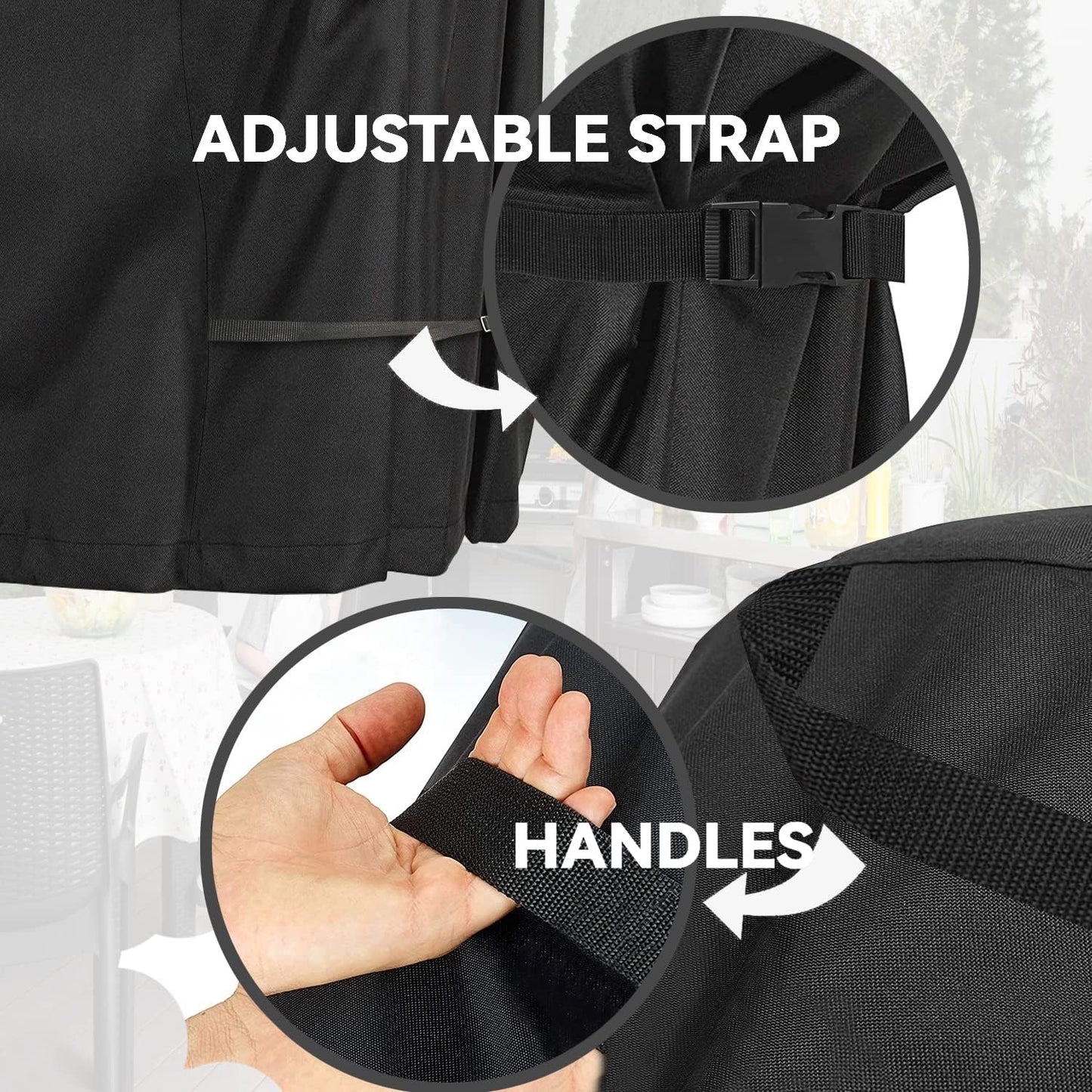 Outdoor Prep Table Cover - Waterproof, Stainless Steel Top Cover for 52 Inch Keter Unity XL Portable Outdoor Table, Compatible with 52 inch Outdoor Utility Cart and Storage Cabinet