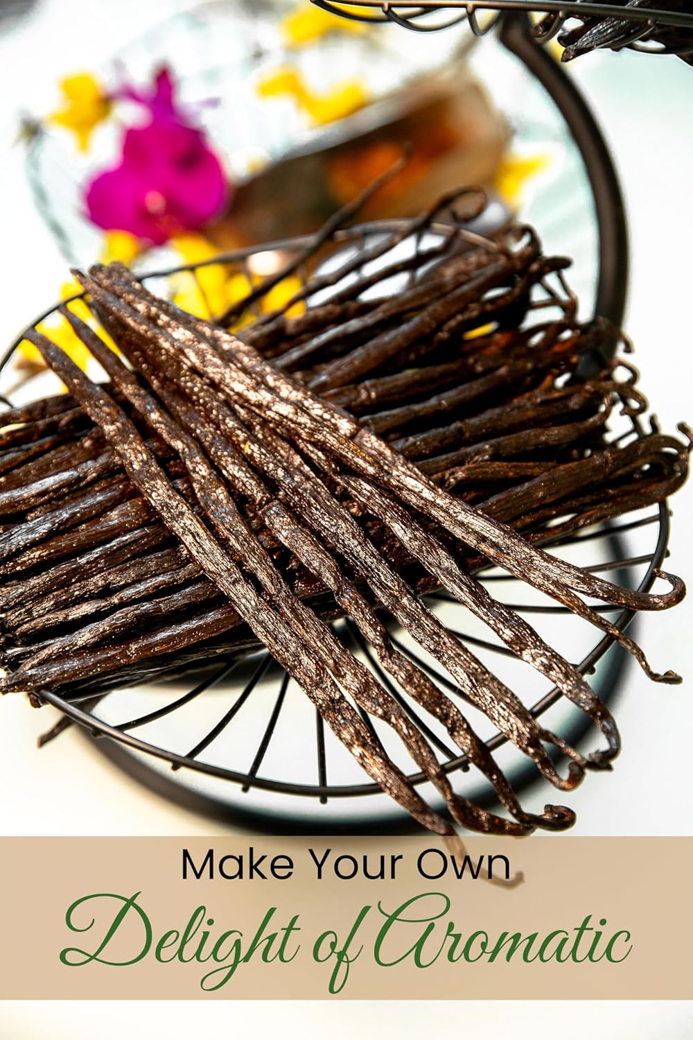 10 Count Organic Madagascar Vanilla Beans – Grade A Bourbon Pods | Gourmet Whole Vanilla Beans for Baking, Cooking, Extract Making | Rich Aroma, Premium Flavor, Non-GMO, Vegan