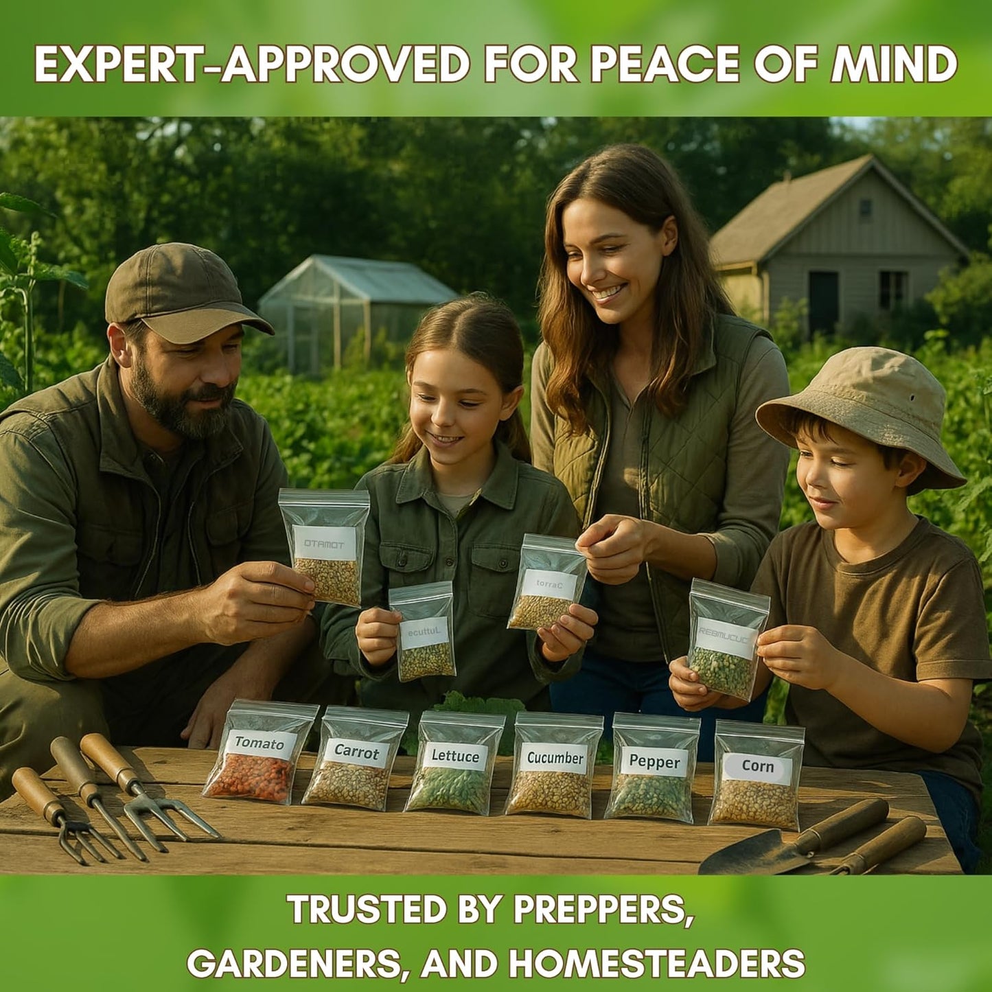 Garden Seeds Vegetable Variety Pack for Planting - Grow 125 Varieties of Heirloom Non GMO Quick Sprouting Veggies - Premium Seed Vault by Victory Gardens