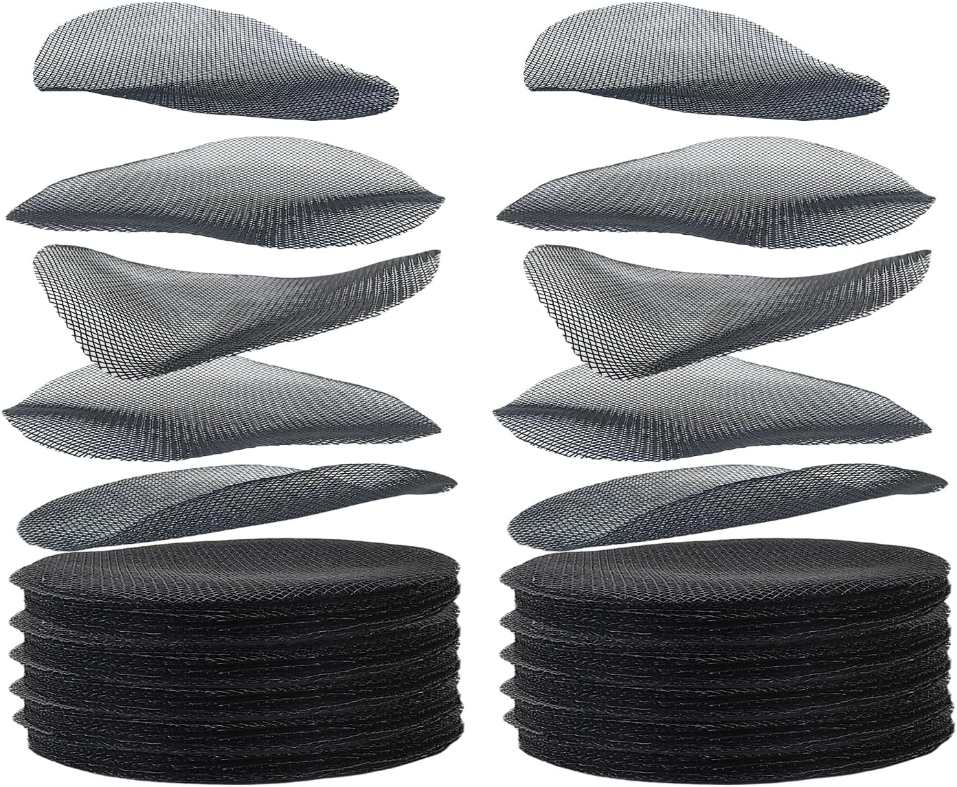 200 Pack 68MM, 2.7 inch Round Mesh Nets for Block Soil Leaking of 4 inch Nursery Pots(or Other Pots Bottom Around 2.7")