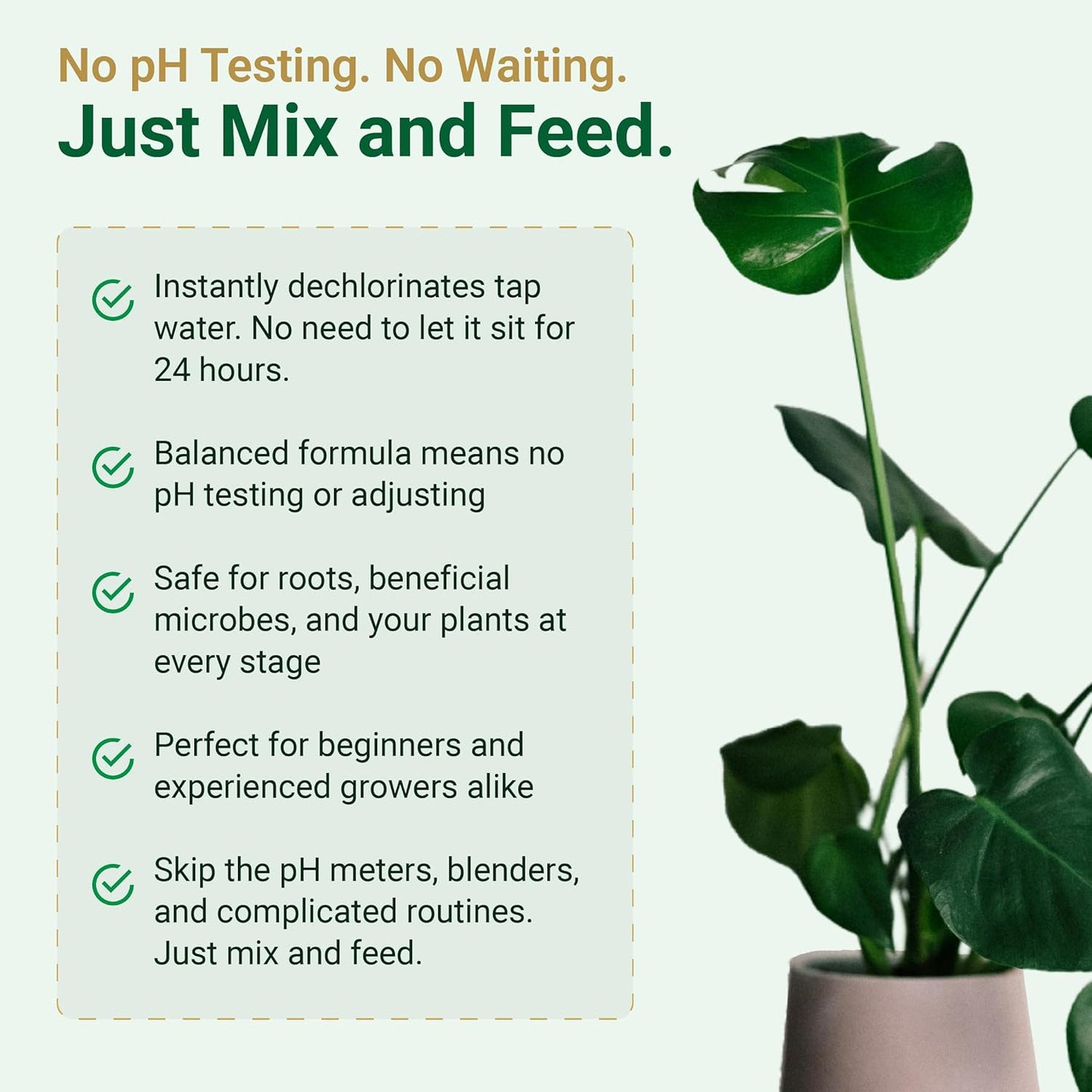 500ml Gold Leaf All-in-One Liquid Fertilizer – pH Balanced, Instantly Dechlorinates, No Additives Needed – for Soil, Hydroponics & Coco – Bigger Blooms, Higher Yields, Complete Plant Nutrition