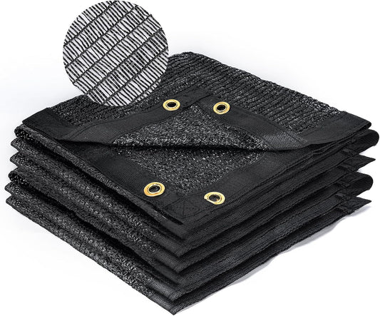 Kesfitt Garden 40% Shade Cloth, Resistant Sun Shade Net 12x12FT Mesh Tarp with HDPE Material and Reinforced Grommets Shade Trap for Greenhouse, Plant, Pergola, and Backyard Patio Sunshade