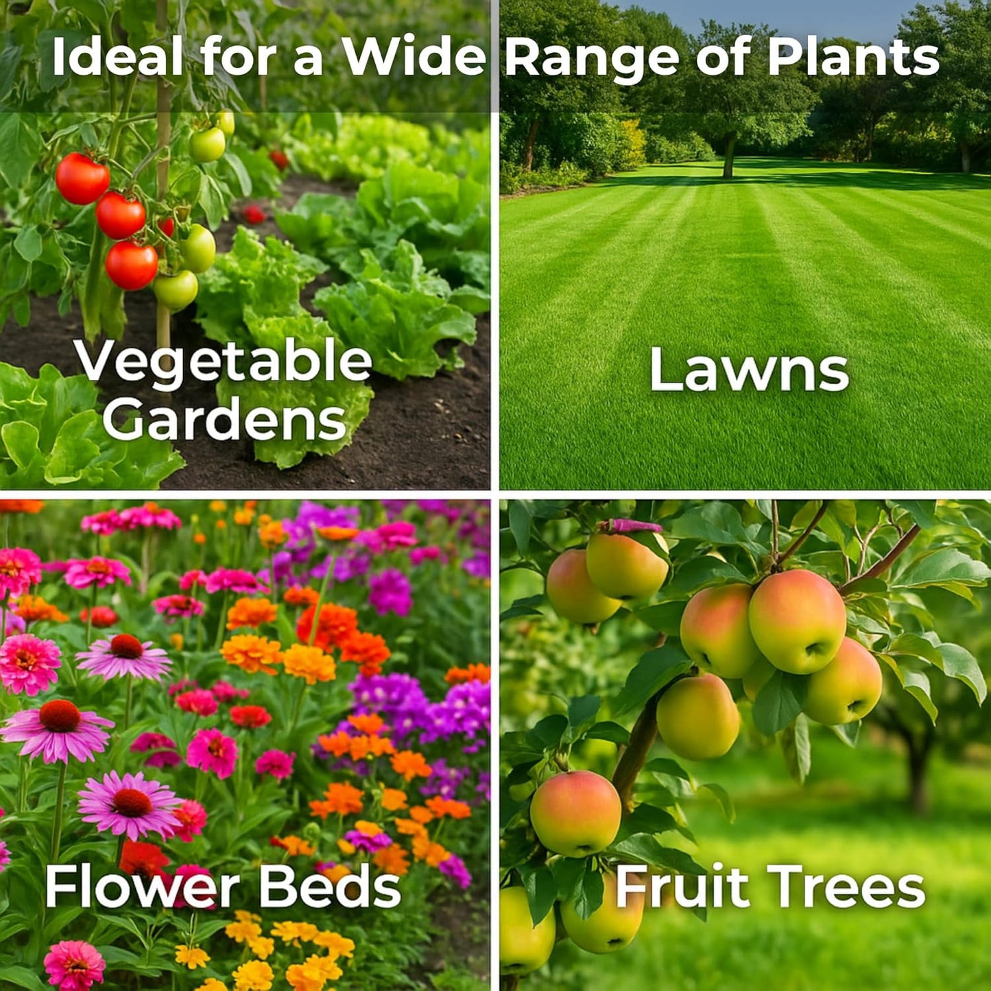 Gypsum for Soil - Calcium for Plants - Gypsum Fertilizer for Gardening, Lawn & Vegetables - Calcium for Garden (3 qts. - 6 lbs.)