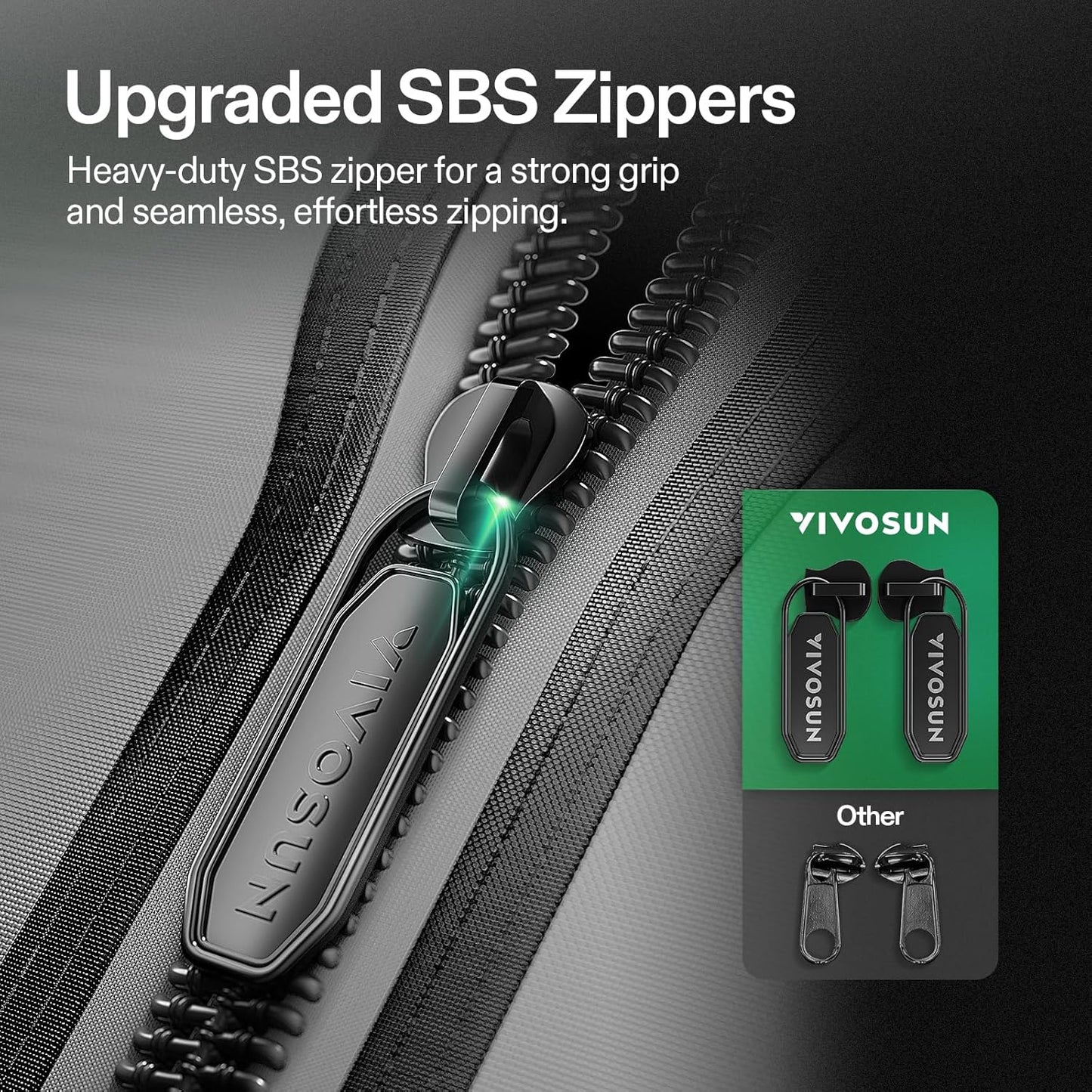 VIVOSUN G558 60"x60"x80" Grow Tent, 5x5 FT Advanced Gray Mylar Hydroponic Tent with 22mm Thickened Poles, Observation Window and Floor Tray for Plants for VSF6450