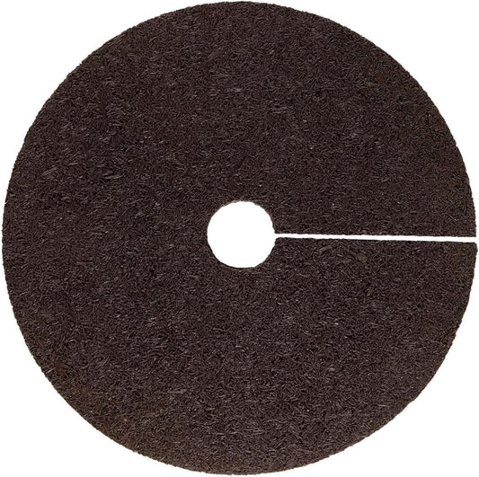 Rubberific 36" Recycled Rubber Mulch Tree Ring Easy Install Looks Like Real Mulch 3 Pack - Brown